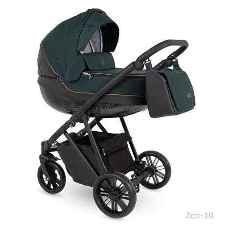 Detail zeleného kočíka Camarelo