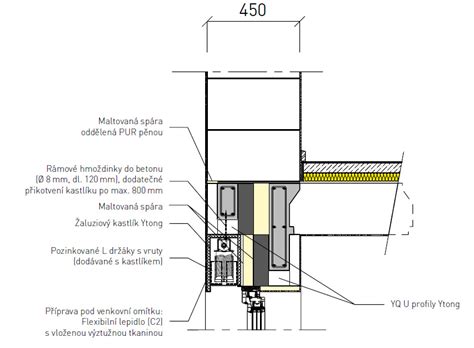 Detail odvetrávacieho otvoru na vaničke