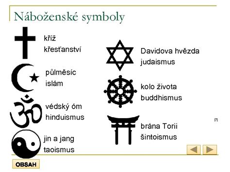 Symbol znázorňujúci rôzne náboženské symboly
