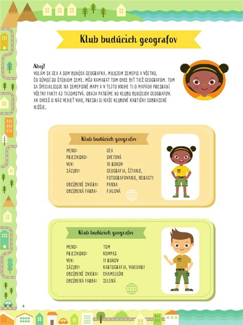 Ukážka rôznych aktivít v látkovej knihe