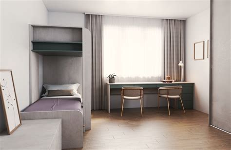 Farebná detská izba s bielou posteľou