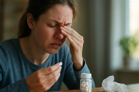 žena užívajúca liek