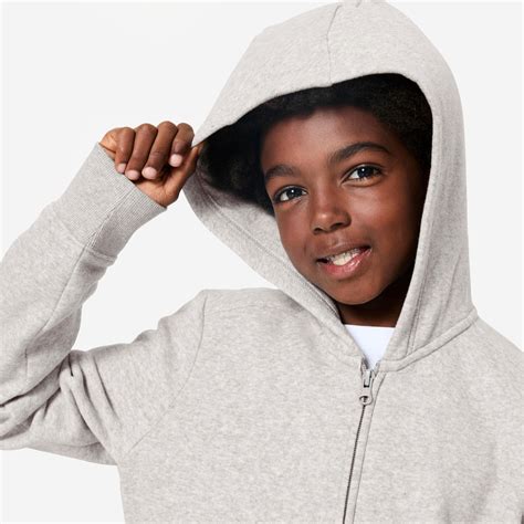 Detská mikina na zips s kapucňou