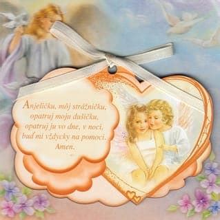 Ilustrácia anjela strážneho nad dieťaťom