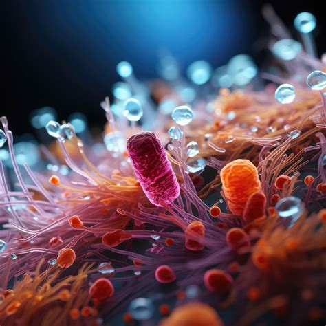 Ilustrácia znázorňujúca zdravé črevné baktérie