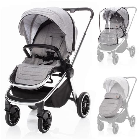 Kočík ZOPA Mystic v elegantnom odtieni Silver Grey