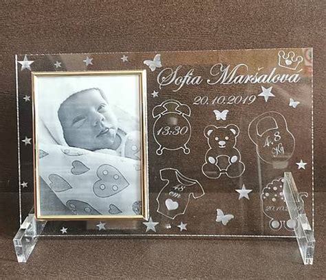 Príklady personalizovaných fotodarčekov pre novorodencov