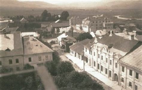 Stará fotografia mesta Trebišov