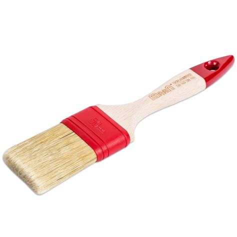 Štetec nanášajúci farebný náter na drevenú hračku