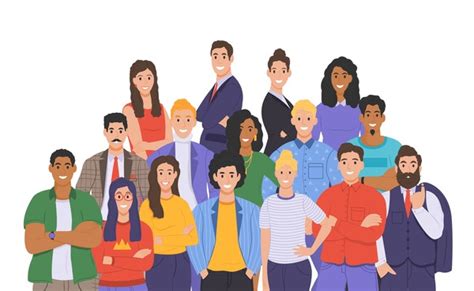 Ilustrácia mladej skupiny ľudí pracujúcich na komunitnom projekte