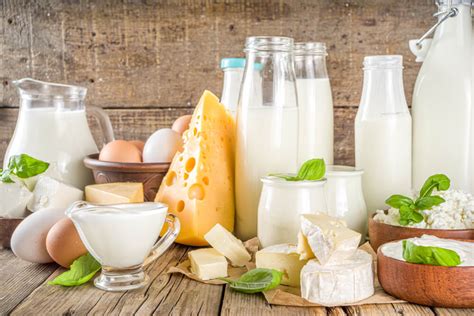 Deti konzumujúce mliečne výrobky