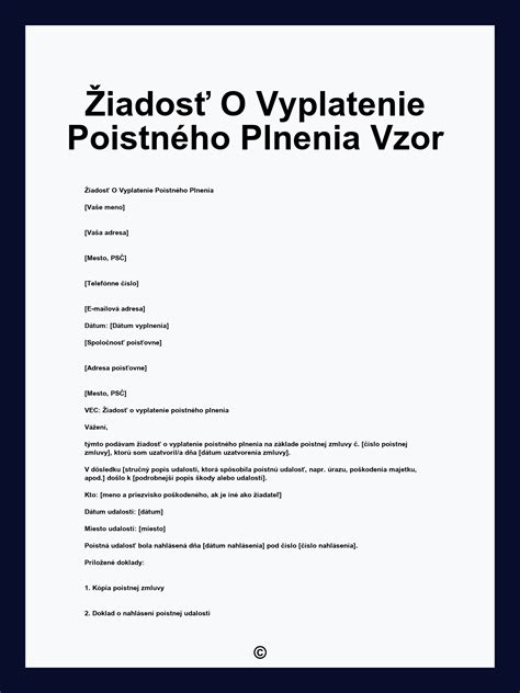 Infografika vysvetľujúca proces vinkulácie poistného plnenia