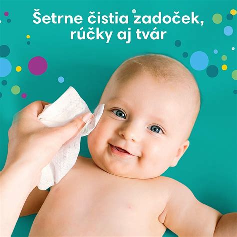 Rôzne typy čistiacich obrúskov Pampers