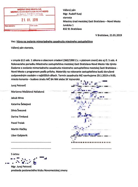 Symbolické zobrazenie mestskej rady alebo zastupiteľstva