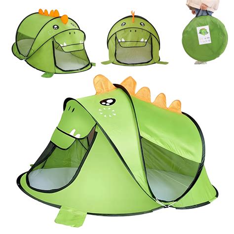 Detský plážový stan s farebnými motívmi