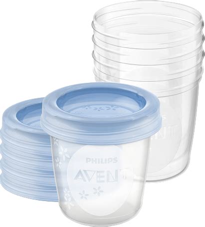 Philips AVENT VIA poháriky s vrchnákmi