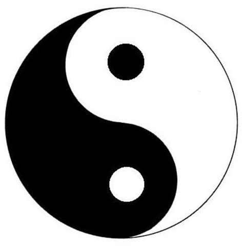 Symbol Yin a Yang