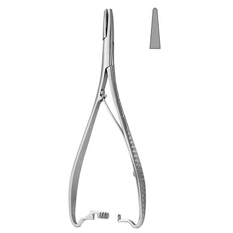 Diagram znázorňujúci chirurgický nástroj kyretu