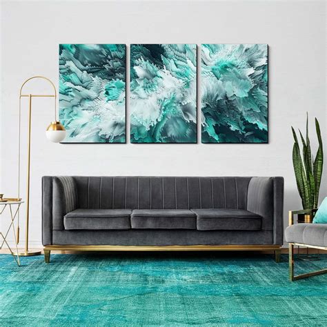 Abstraktný obraz zobrazujúci vlny