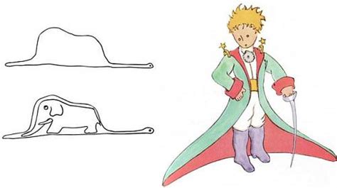 Ilustrácia z knihy Malý princ