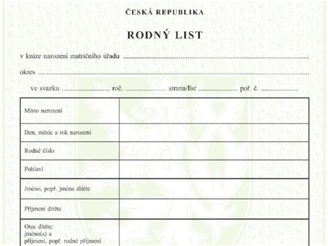Rozvod a jeho vplyv na rodný list