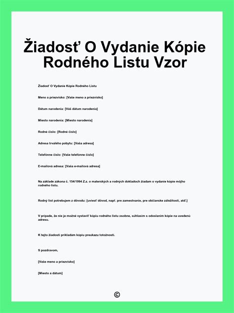 ilustračný obrázok rodného listu