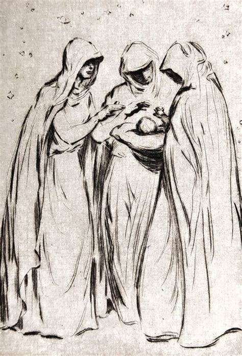 Symbolická kresba troch postáv, ktoré si podávajú ruky nad symbolom srdca