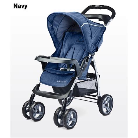 Detaily športového kočíka Caretero Monaco - tácka a košík