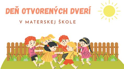 Ilustrácia rodiny navštevujúcej deň otvorených dverí v škôlke