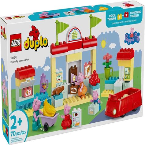 LEGO DUPLO Prasiatko Peppa a supermarket
