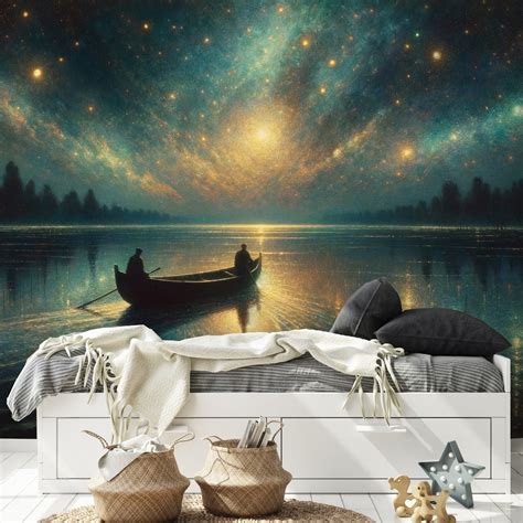 Anjel s hviezdnou oblohou