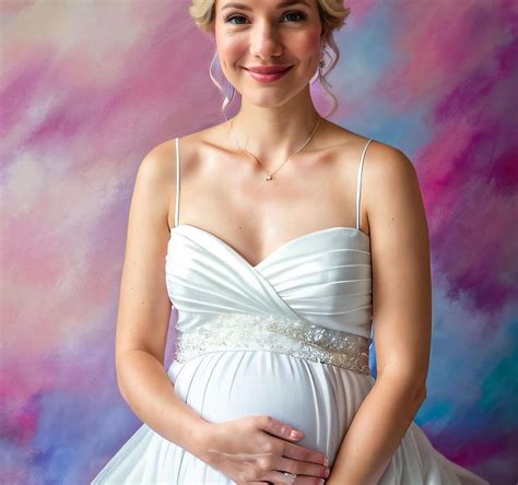 Ilustrácia muža s tehotenským bruškom