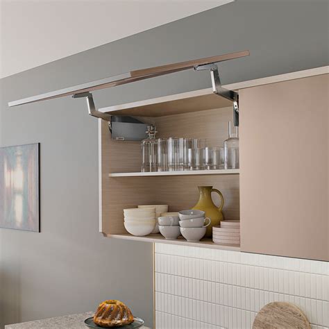 Diagram znázorňujúci princíp otvárania AVENTOS HS