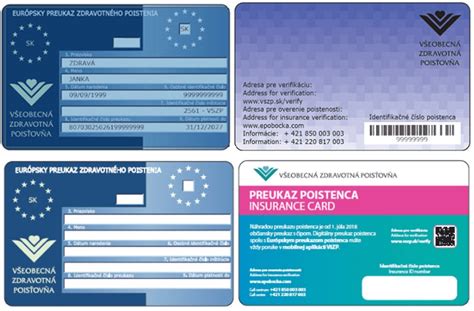 Ilustrácia Európskeho preukazu zdravotného poistenia (EPZP)