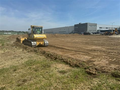 Fotografia moderného priemyselného parku