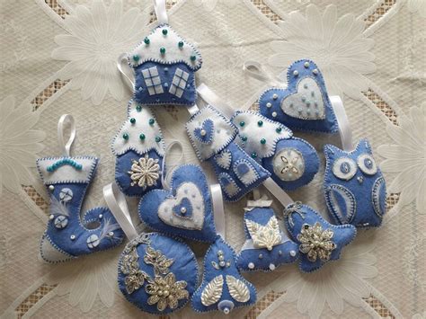 ručne vyrábané vianočné ozdoby