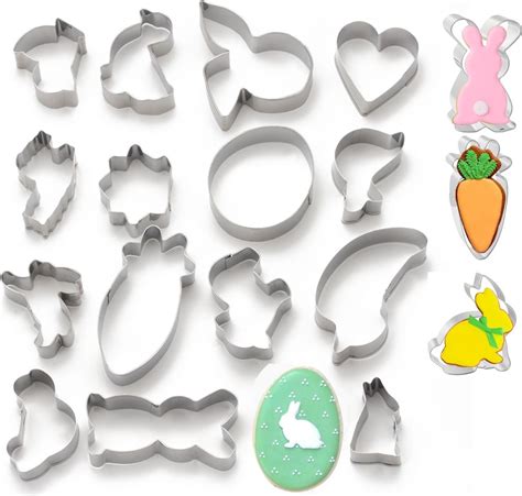 Ukážka 3D vykrajovačiek s rôznymi motívmi