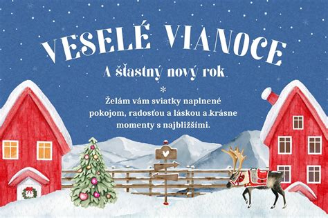 Vianočné oznamovacie karty