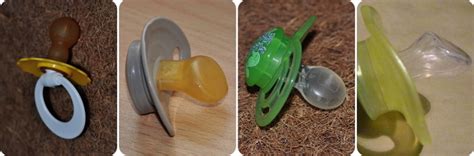 rôzne typy cumlíkov