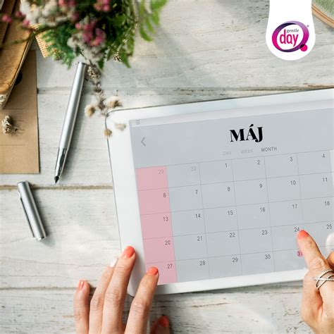 Ilustrácia kalendára s vyznačeným prvým dňom poslednej menštruácie a pripočítanými 40 týždňami