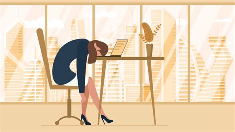 Ilustrácia tehotnej ženy pracujúcej v kancelárii s ergonomickou stoličkou