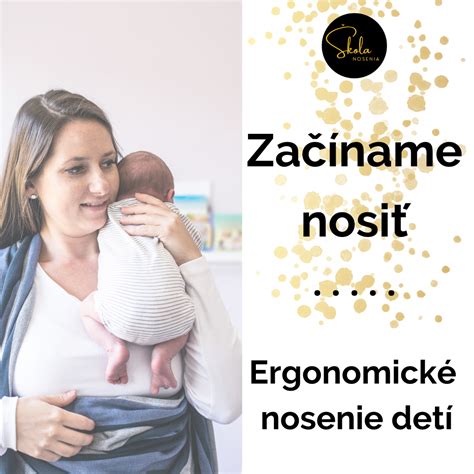 Diagram ergonomického nosenia dieťaťa
