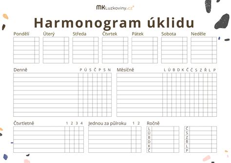 Vizuálny harmonogram pre deti