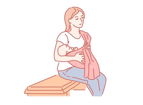 matka a dieťa dojčiace sa v polohe na boku