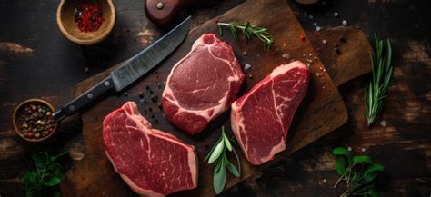 Surové mäso a ryby