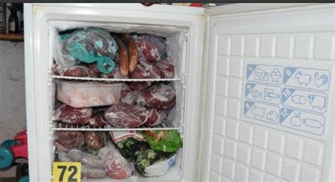 Mraznička plná porciovaného mäsa a zeleniny