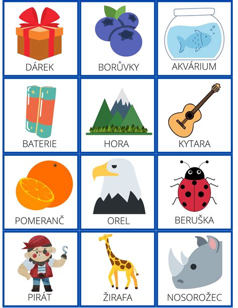 Obrázky slov so začiatočnou hláskou L