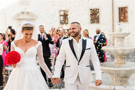 Svadba Jasminy Alagič a Rytmusa v kaštieli v Pezinku