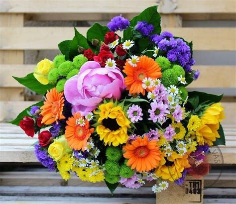 Krásna kytica kvetov