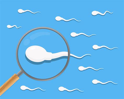 Ilustrácia mužských spermií s dôrazom na ich pohyblivosť